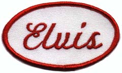 elvis name patch