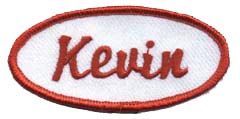 kevin name patch