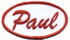 Paul name patch