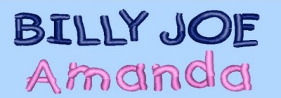 Name Patch Top Rocker