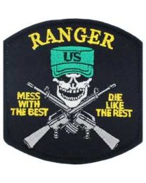 Best Ranger Patch Ranger Mess with the Best Patch